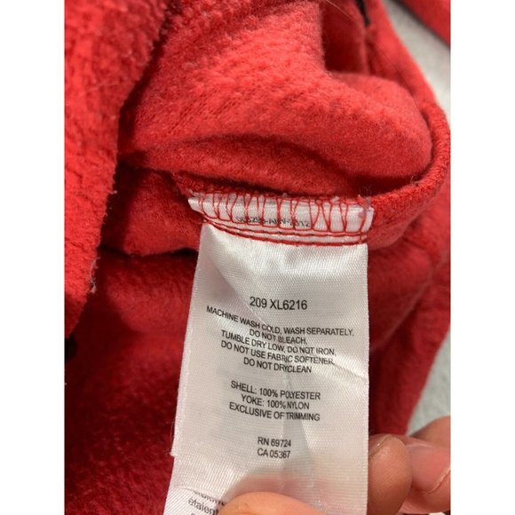 Ohio State Buckeyes Columbia Fleece Campus Jacket (Women's Small) Red - Picture 11 of 13